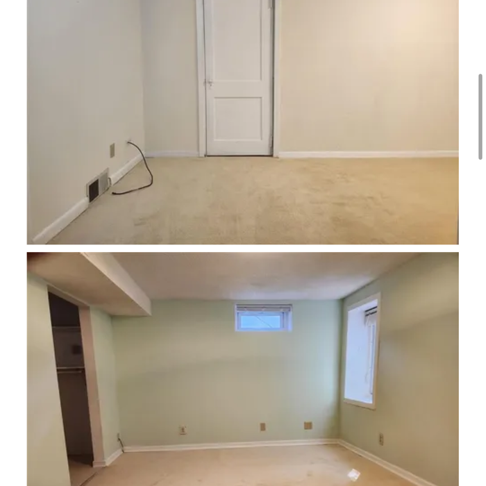 Installed new carpet