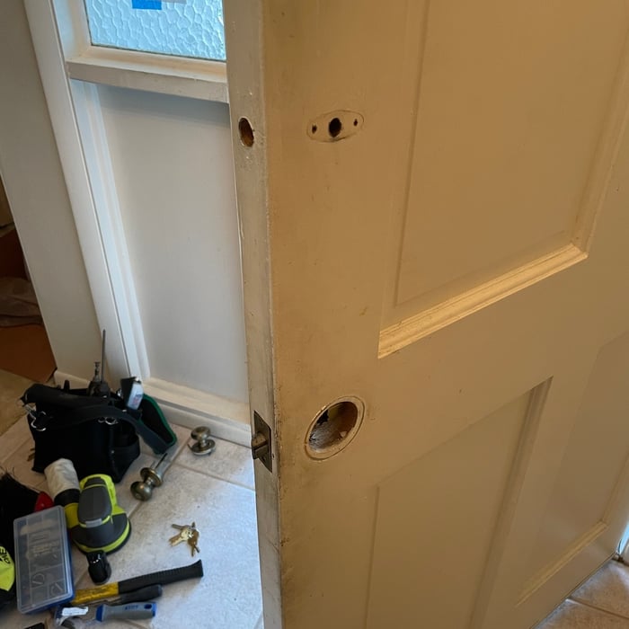 interior before