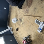 Laminate Floor Install before