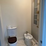 Italian toilet and bidet