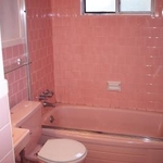 pink bathroom