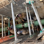 16” gas line in San Diego