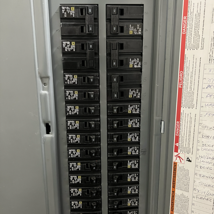 Electrical panel upgrades
