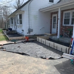 concrete apron