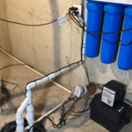 New primary sump pump with battery backup