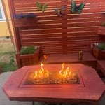 Outside bar and seating.