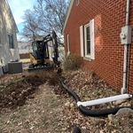 Gutter drain replacement