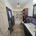 Modern Rustic Bathroom Remodel