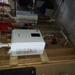 Boiler replacement tankless water heater