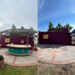Here is the before and after pics of a outdoor bar removal we did in Covina, CA.