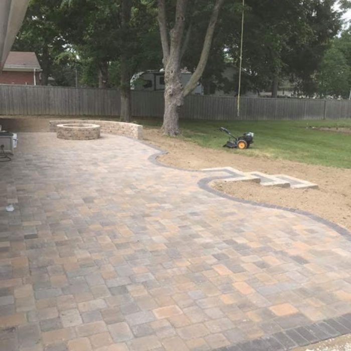 Outdoor Paver Patio