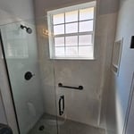 shower and window