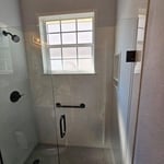 shower and window