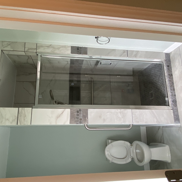 the new toilet