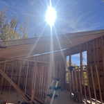 Roof on Modern Home