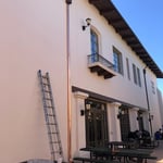 Copper Downspout