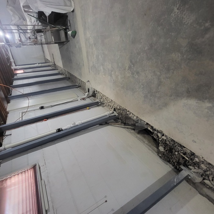 Basement concrete