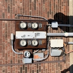 Before Picture of electrical service