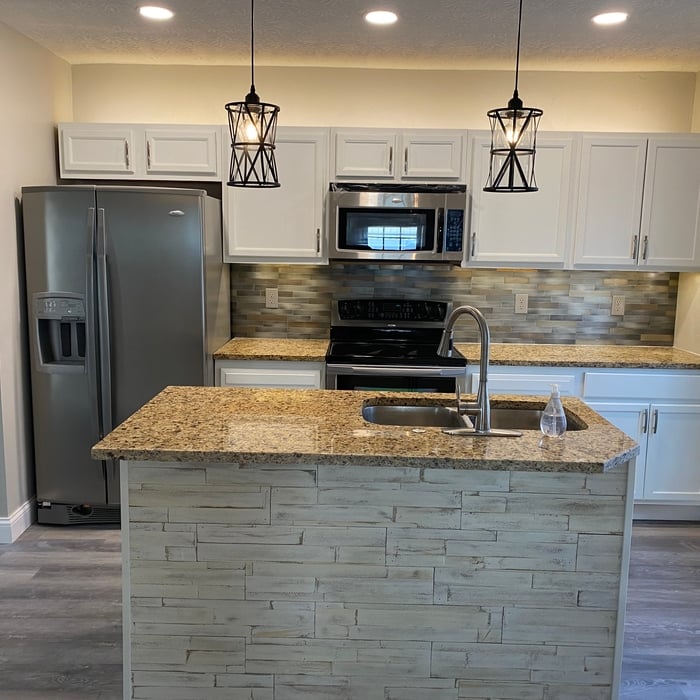 New kitchen lighting in Dayton