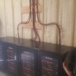 Battery wall