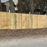 Wood Fence Install