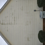 Vinyl siding cleaning