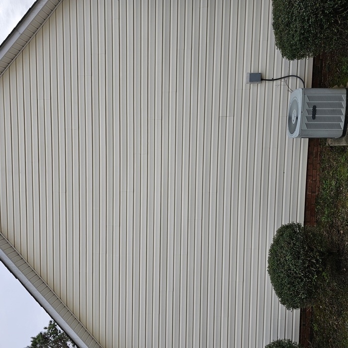 Vinyl siding wash