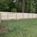 wooden fence