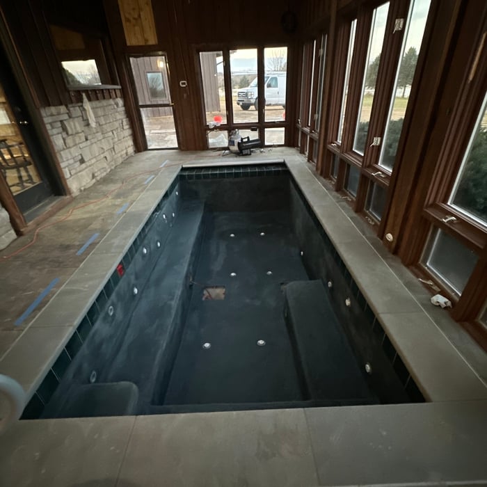 Plaster Applied