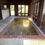Existing Spa before demo