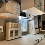 Kitchen with waterfall