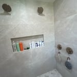 His and Her shower