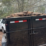 One of the loads loaded up