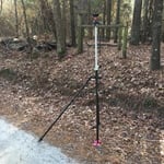 Prism and pole