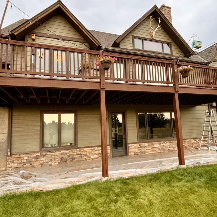 sanding & painting