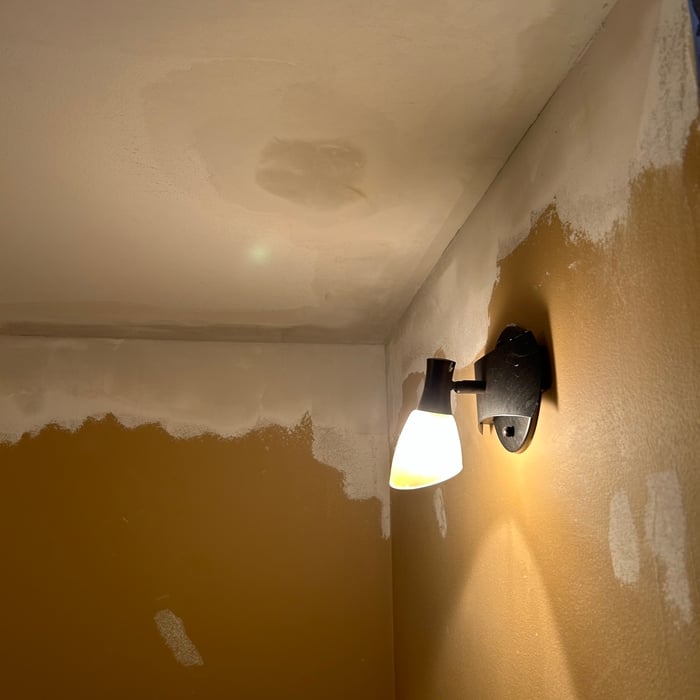 Ceiling too.