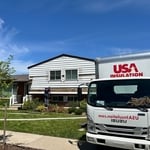 Vinyl siding home