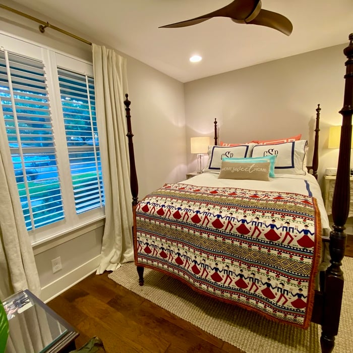 Newly Organized Bedroom