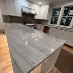 Marble Countertop & Backsplash