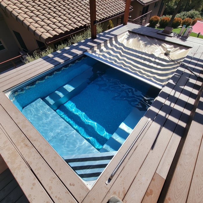 Swim spas or above ground pools
