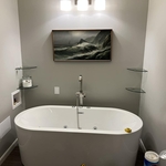 Bath Tub Install.