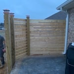 Screen room installation