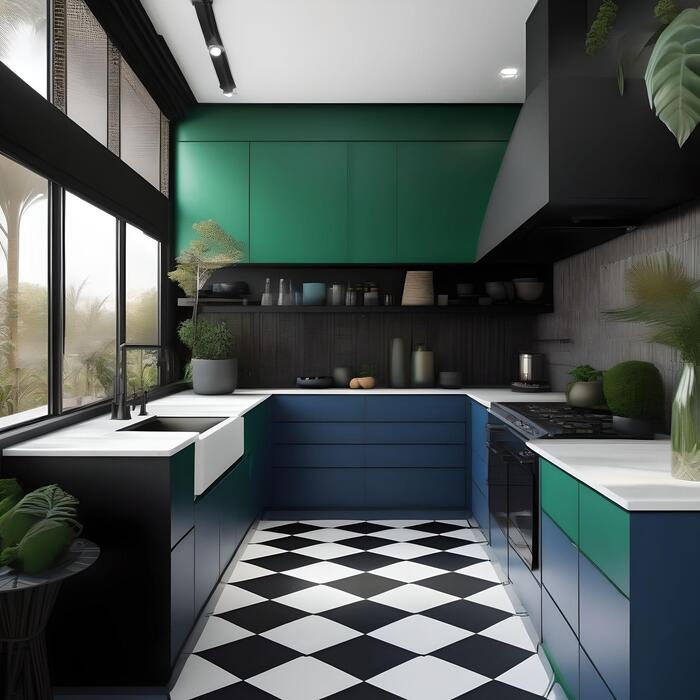 Modern Farm kitchen