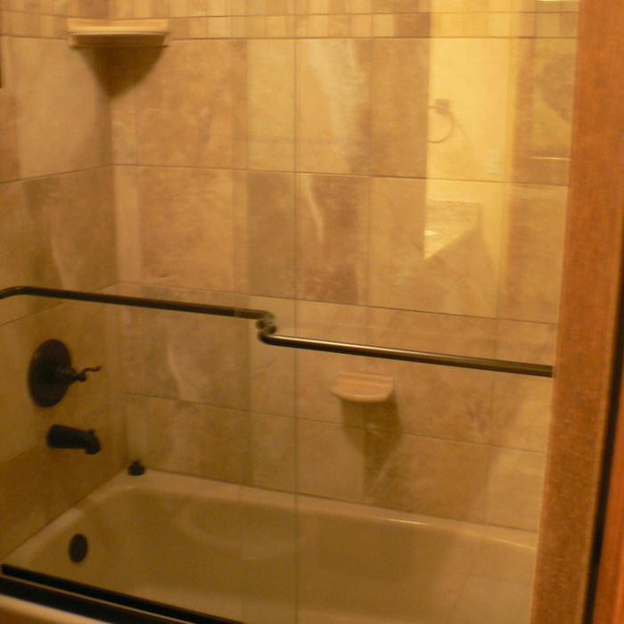 Shower and Glass/Bronze