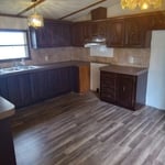 Tile Backsplash and Cabinet Refinish