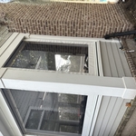 Add trim and siding