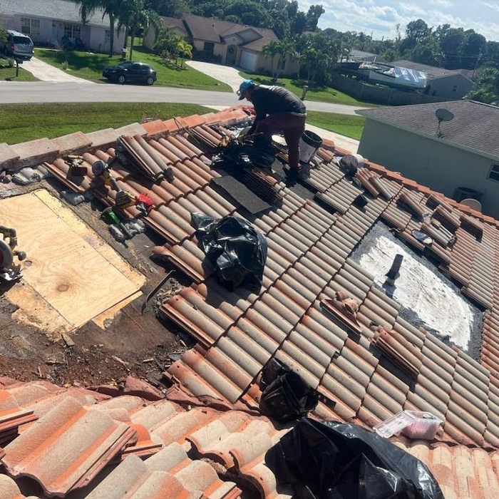 Tile Roof Replacement