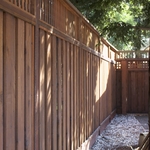 Redwood Fence Panels
