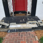 before cement