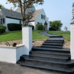 cement stairs